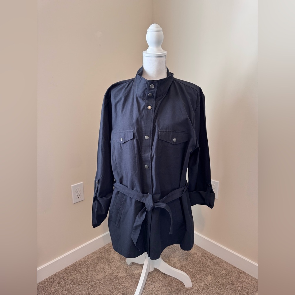Garnet Hill Women's Black Jacket